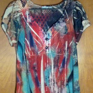 colorful blouse
